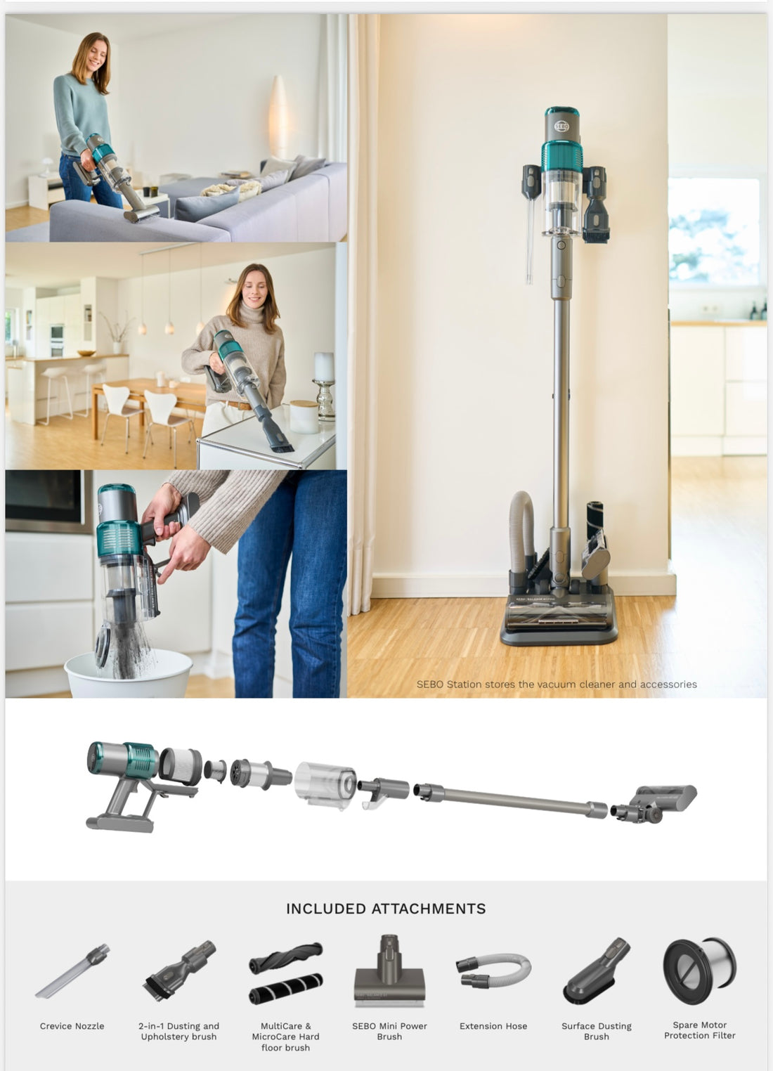 SEBO Balance Pro Ocean Handheld