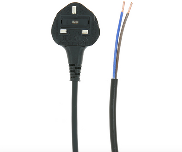 Vacuum cleaner flex - 12m 1.0mm 2 core 13 amp